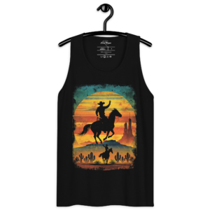 Cowboy Reflections tank top